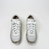 CHANEL WHT LOGO SNEAKERS sz 37