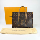 LOUIS VUITTON ONTHEGO GM REVERSE MONO