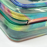 CHANEL FILIGREE VANITY IN IRIDESCENT RAINBOW PAT LEA & PVC