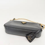 PRADA MINI BLK SAFFIANO RE EDITION 2000