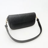 LOUIS VUITTON IVY WALLET ON CHAIN IN BLK EMPREINTE LEA & GHW