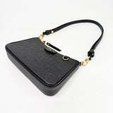 LOUIS VUITTON EASY POUCH ON STRAP CROSSBODY IN BLK EMPREINTE LEA & GHW - BLuxe Boutique