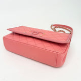 CHANEL FILIGREE IN PINK/ SALMON CAVIAR LEA & GHW - BLuxe Boutique