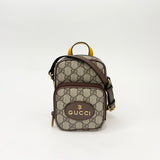 GUCCI NEO GG SUPREME CANVAS TOP HANDLE CROSSBODY