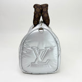 LIMITED EDITION SPEEDY 25 BANDOULIERE IN SILVER METALLIC PILLOW ECONYL & SHW