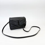 SAINT LAURENT TOY LOULOU IN BLK LEATHER & BHW - BLuxe Boutique