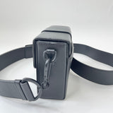 DIOR MONTAIGNE 30 BLK ULTRA MATTE BOX BAG/ CROSSBODY