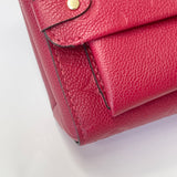 LOUIS VUITTON VAVIN BB IN RED EMPREINTE LEA & GHW