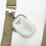 PRADA RE EDITION 2005 WHITE RE NYLON CROSSBODY