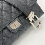 CHANEL REISSUE BELT BAG IN BLK QUILTED CAVIAR LEA & SHW - BLuxe Boutique