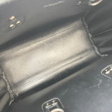 SAINT LAURENT BLK LEA & SHW BABY SAC DE JOUR 2 WAY TOTE