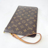 LOUIS VUITTON MONOGRAM ZIP POCHETTE/WRISTLET