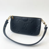 LOUIS VUITTON MULTI POCHETTE ACCESSORIES IN BLK EMPREINTE LEA