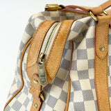 LOUIS VUITTON STRESA GM IN DAMIER AZUR & GHW SHOULDER BAG