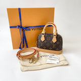 LOUIS VUITTON ALMA NANO MONO CROSSBODY