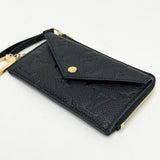 LOUIS VUITTON RECTO VERSO CARD HOLDER WALLET IN BLK EMPRIENTE LEA