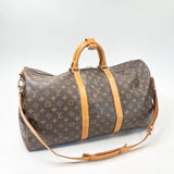 LOUIS VUITTON MONOGRAM KEEPALL 55 BANDOULIERE