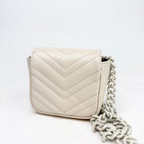 GUCCI MARMONT SQUARE IN WHT LEA MONOCHROME - BLuxe Boutique