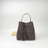 LOUIS VUITTON NEONOE MM IN MONOGRAM W BLK TRIM