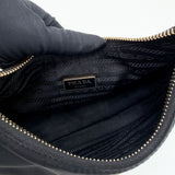 PRADA RE EDITION 2005 CROSSBODY IN BLK NYLON & GHW