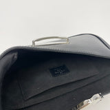 LOUIS VUITTON MONTAIGNE BLK EPI CLUTCH/ SHOULDER BAG