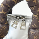 LIMITED EDITION LOUIS VUITTON SPEEDY 25 BANDOULIERE IN SILVER METALLIC PILLOW & SHW
