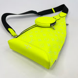 LOUIS VUITTON NEON YELLOW TAIGARAMA MONO DUO SLINGBAG