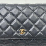 CHANEL CLASSIC WOC IN BLK LMBSKIN & GHW