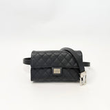 CHANEL REISSUE BELT BAG IN BLK QUILTED CAVIAR LEA & SHW - BLuxe Boutique