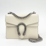 GUCCI DIONYSUS MINI IN WHITE ( CREAM ) LEATHER