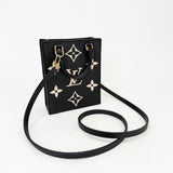 LOUIS VUITTON PETITE SEC PLAT IN BLK/ CRM MONO EMPRIENTE LEA - BLuxe Boutique