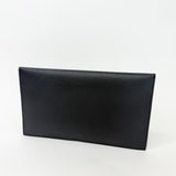 SAINT LAURENT UPTOWN POUCH IN BLK GRAIN DE POUDRE LEA