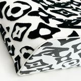 LIMITED EDITION LOUIS VUITTON x URS FISHCER TUFTED BLK VELVET MONO NEVERFULL MM