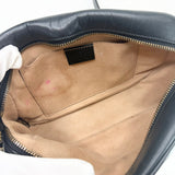 GUCCI MARMONT CAMERA BAG IN BLK LEA & GHW - BLuxe Boutique