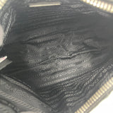 PRADA RE EDITION 2005 BLK NAPPA GAUFRE LEATHER CROSSBODY * Hard to get in this leather *