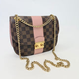 LOUIS VUITTON WIGHT IN DE CANVAS & PINK TAURILLON LEA & GHW - BLuxe Boutique