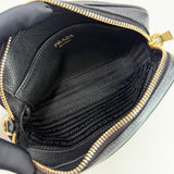 PRADA MINI DAINO BLK LEA CROSSBODY + BELTBAG - BLuxe Boutique