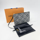 LOUIS VUITTON LIMITED ED FROM 1854 JACQUARD ZIP POCHETTE/WRISTLET