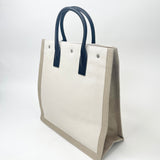 SAINT LAURENT RIVE GAUCHE CANVAS TOTE