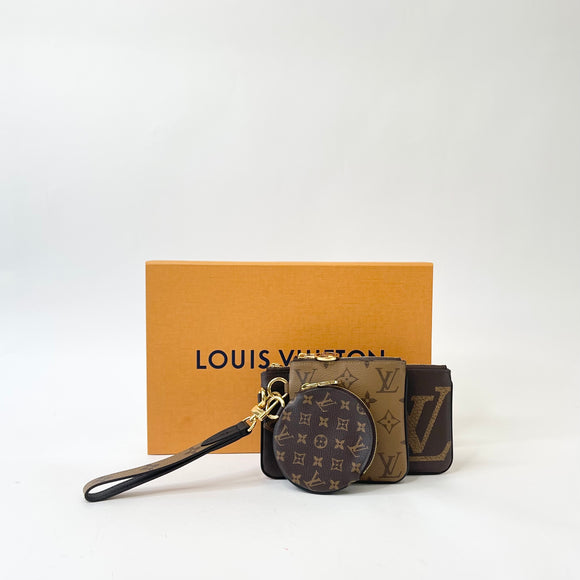 LOUIS VUITTON GIANT MONO POUCH TRIO