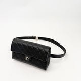 CHANEL REISSUE BELT BAG IN BLK QUILTED CAVIAR LEA & SHW - BLuxe Boutique
