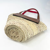 CHRISTIAN LOUBOUTIN LOUBISHORE STRAW TOTE