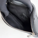 GUCCI JUMBO GG GREY BELT BAG