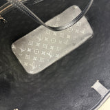 LIMITED EDITION LOUIS VUITTON x URS FISHCER TUFTED BLK VELVET MONO NEVERFULL MM