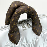 LIMITED EDITION SPEEDY 25 BANDOULIERE IN SILVER METALLIC PILLOW ECONYL & SHW