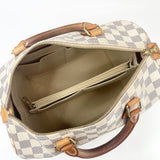 LOUIS VUITTON SPEEDY 30 DAMIER AZUR + INSERT ORGANIZER