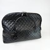 SAINT LAURENT ES GIANT TRAVEL IN BLK QUILTED LEA & SHW - BLuxe Boutique