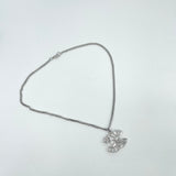 CHANEL CRYSTAL CC PENDANT NECKLACE