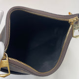 LOUIS VUITTON ODEON PM IN MONOGRAM W BLK TRIM