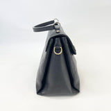 LOUIS VUITTON GEORGES MM IN BLK EMPREINTE LEA & GHW